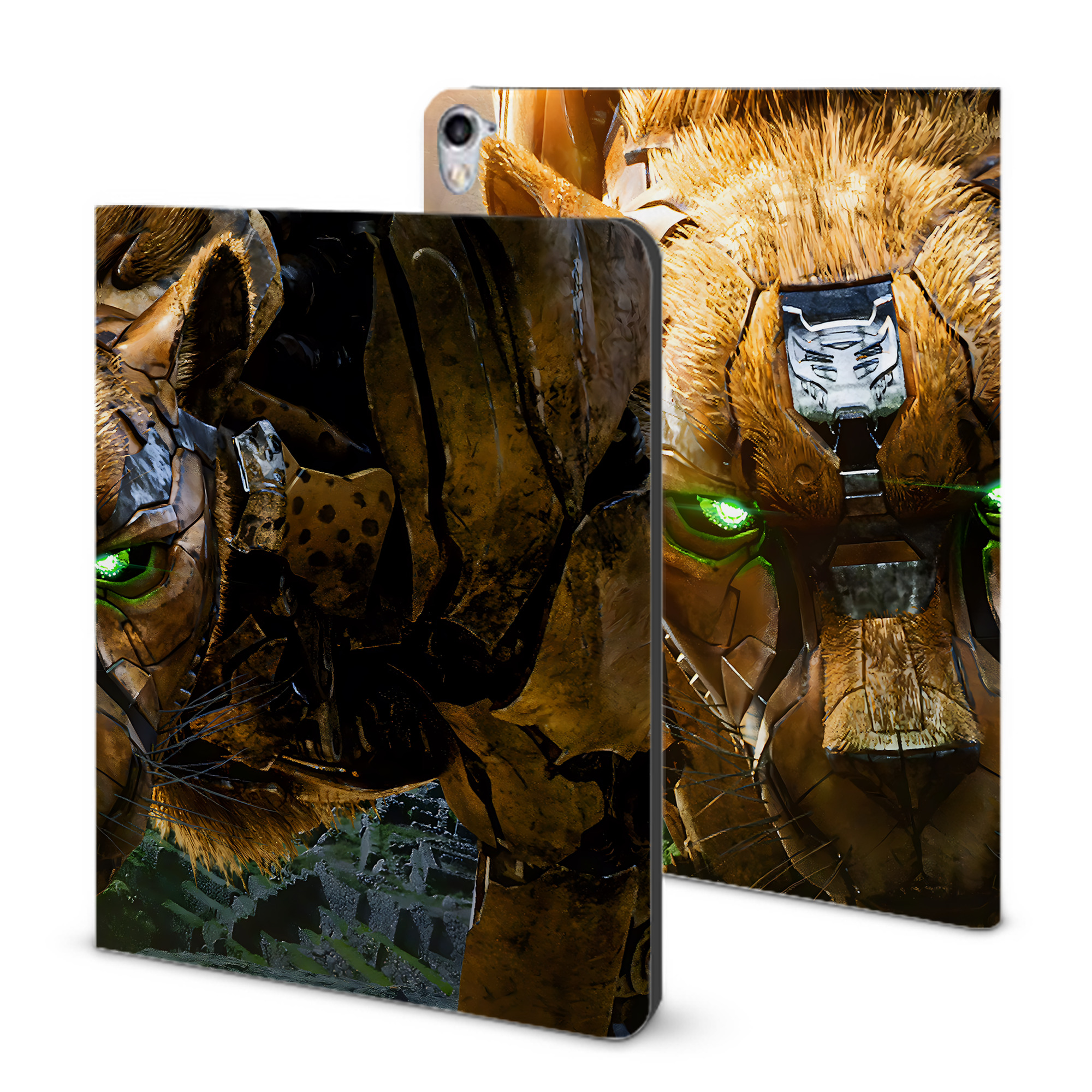 （画像用） Transformers トランスフォーマー IPad ケース ブック型 PUレザー TPU 耐衝撃 軽量 薄型 ペン収納なし 全面保護 IPad 各モデル対応